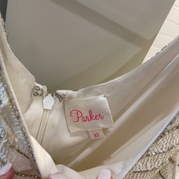 Parker Sequin Zip Up Tank Top - Picture 4 of 4